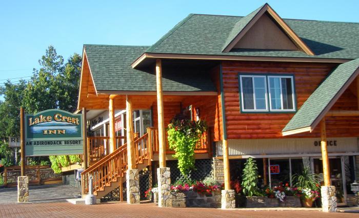 Lake Crest Inn レイク・ジョージ エクステリア 写真