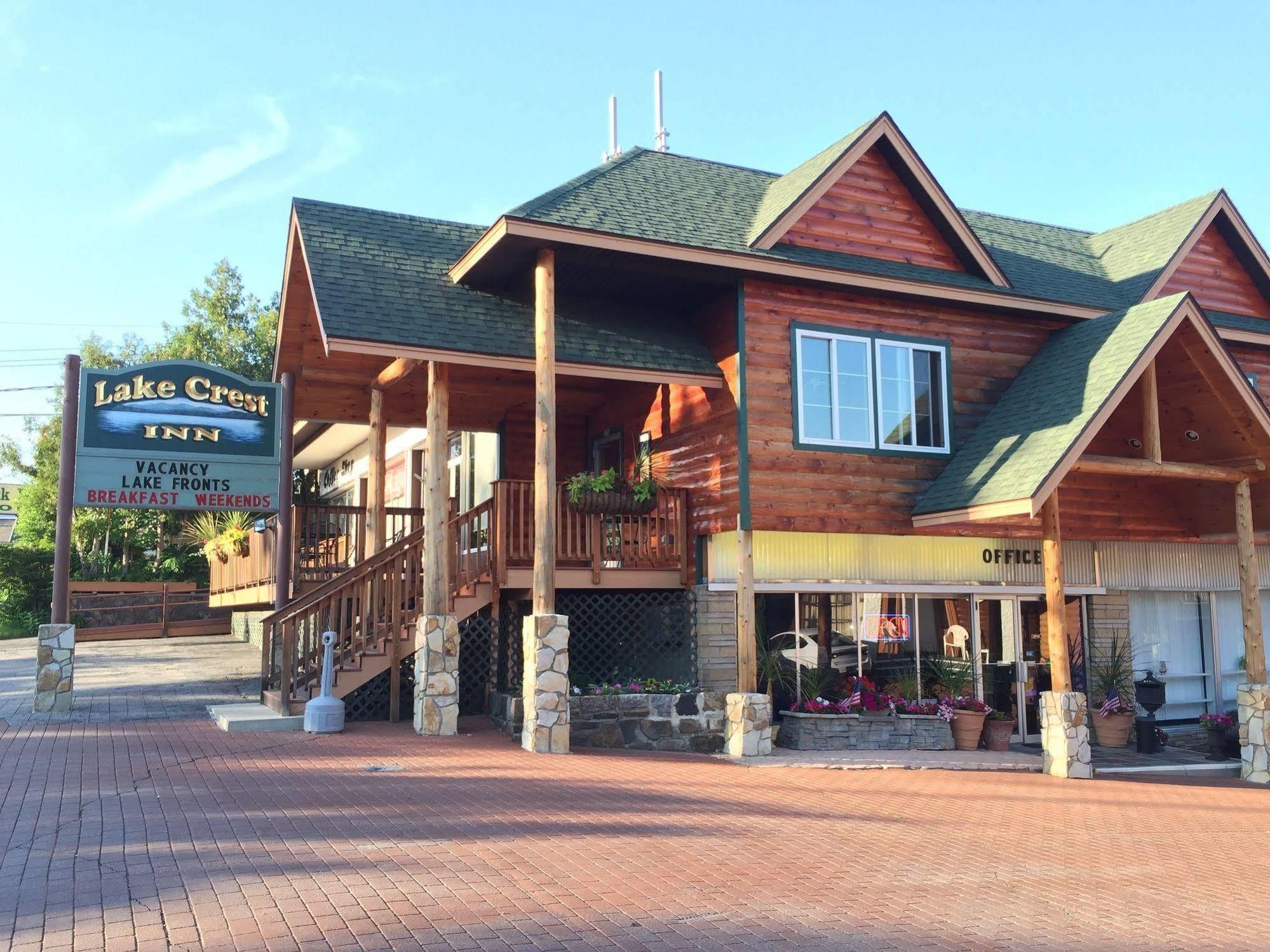 Lake Crest Inn レイク・ジョージ エクステリア 写真